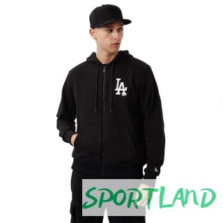 Bluza New Era Mlb League Los Angeles Dodgers Essential Zip Hoodie M 60284775 L