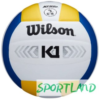 Piłka Wilson K1 Silver Volleyball WTH1895B2XB 5