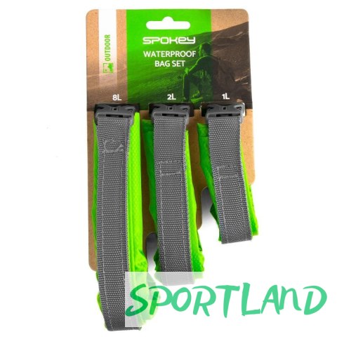 Zestaw worków wodoodpornych Spokey Dryset 4202929190 8l/2l/1l