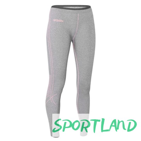 Bielizna termoaktywna Spokey Flora Set Lady Termo SM VT W 6114300000 szaro-różowa S/M