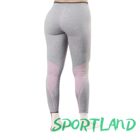 Bielizna termoaktywna Spokey Flora Set Lady Termo SM VT W 6114300000 szaro-różowa S/M