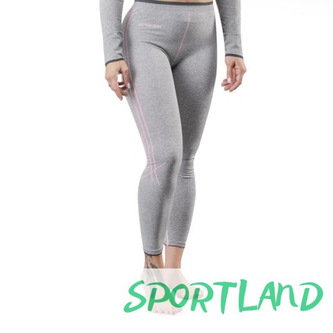 Bielizna termoaktywna Spokey Flora Set Lady Termo SM VT W 6114300000 szaro-różowa S/M