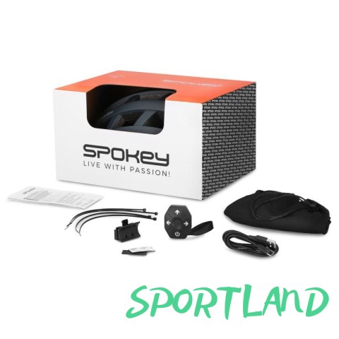 Kask rowerowy Spokey Pointer Pro 58-61 cm 6506101000 941264 N/A