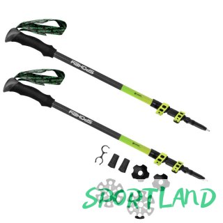 Kije trekkingowe Spokey Carbon SPK-940975 105-135cm