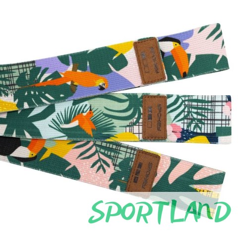 Zestaw gum treningowych Spokey Home Jungle SPK-941536 6,5cm Zestaw gum treningowych Spokey Home Jungle SPK-941536 6,5cm