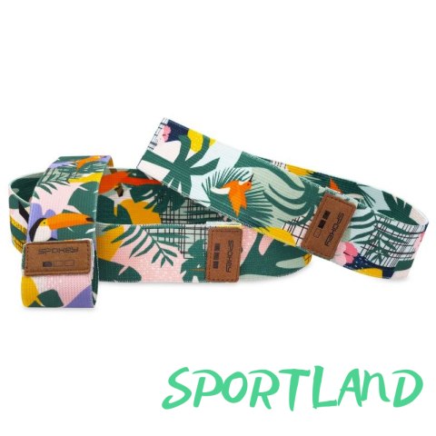 Zestaw gum treningowych Spokey Home Jungle SPK-941536 6,5cm Zestaw gum treningowych Spokey Home Jungle SPK-941536 6,5cm