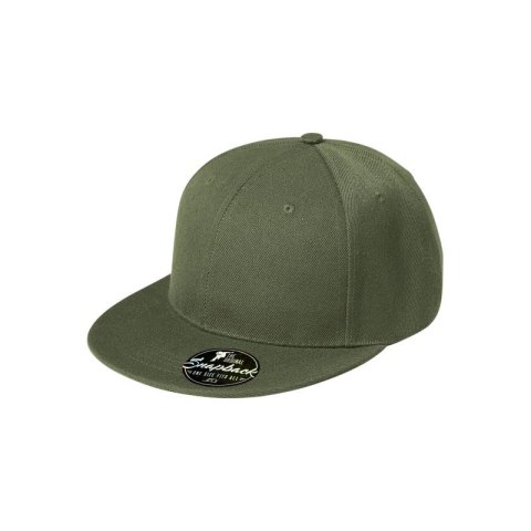 Czapka z daszkiem Malfini Rap 6P MLI-30209 khaki nastawialna Czapka z daszkiem Malfini Rap 6P MLI-30209 khaki nastawialna