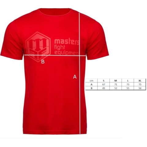 Koszulka Masters M TS-RED 04112-02M M Koszulka Masters M TS-RED 04112-02M M