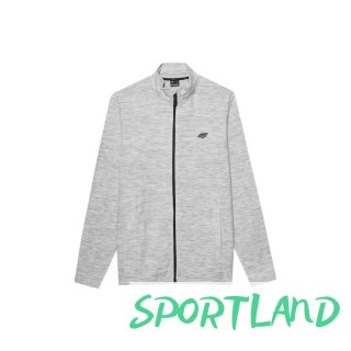 Bluza 4F M 4FSS23TFLEM052 chłodny jasny szary melanż L