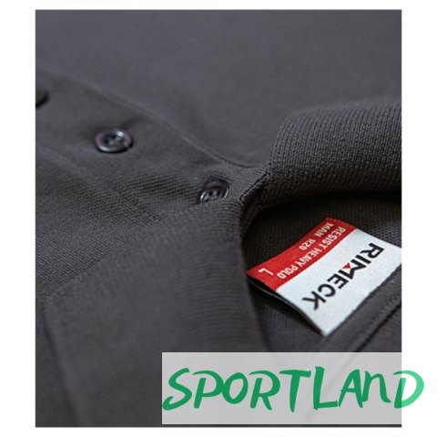 Koszulka polo Rimeck Resist Heavy Polo M MLI-R2001 czarny 4XL Koszulka polo Rimeck Resist Heavy Polo M MLI-R2001 czarny 4XL