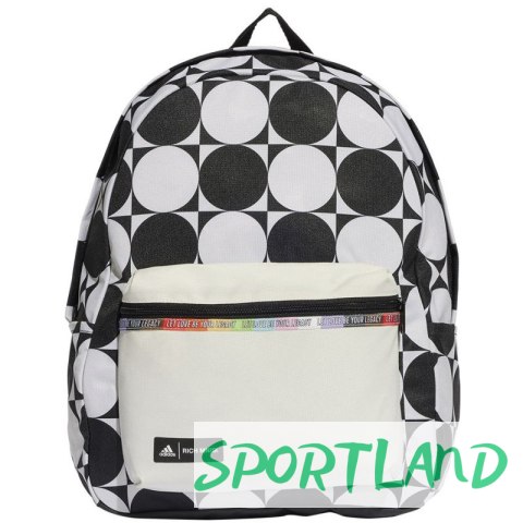 Plecak adidas Backpack Pride RM IJ5437 biały Plecak adidas Backpack Pride RM IJ5437 biały