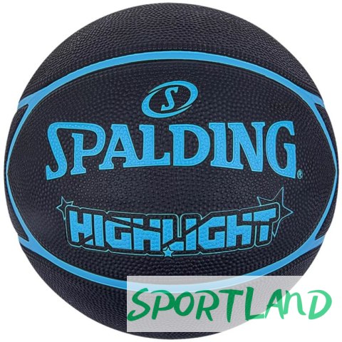 Piłka do koszykówki Spalding Highlight Ball 84356Z 7 Piłka do koszykówki Spalding Highlight Ball 84356Z 7