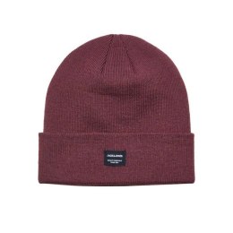 Czapka Jack & Jones Jacdna Beanie Noos M 12092815 bordowa uniwersalny