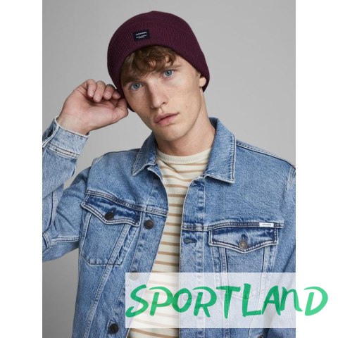 Czapka Jack & Jones Jacdna Beanie Noos M 12092815 bordowa uniwersalny Czapka Jack & Jones Jacdna Beanie Noos M 12092815 bordowa uniwersalny