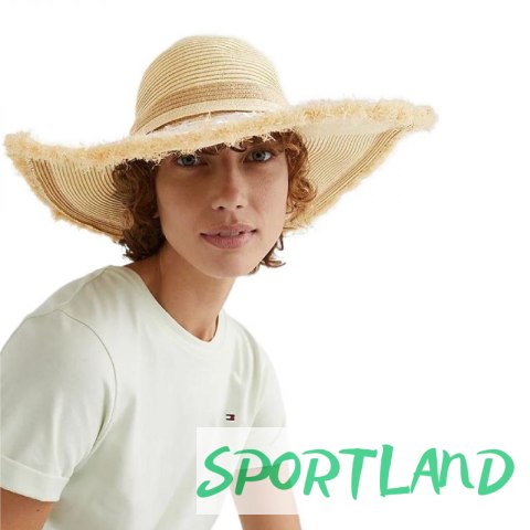 Kapelusz Tommy Hilfiger H Summer Straw Hat W AW0AW11803 uniw