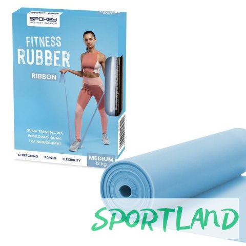Guma fitness medium 200 cm Spokey RIBBON 200x15x0,0 Guma fitness medium 200 cm Spokey RIBBON 200x15x0,0