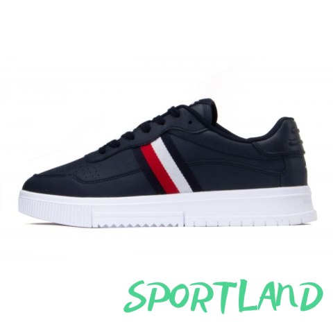 Buty Tommy Hilfiger Supercup Leather Stripes M FM0FM04824 DW5 43 Buty Tommy Hilfiger Supercup Leather Stripes M FM0FM04824 DW5 43