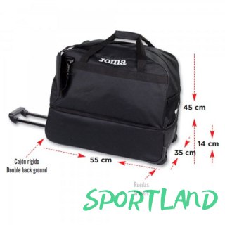 TROLLEY TRAINING BAG BLACK S
