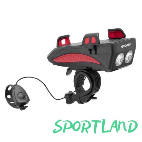 Lampka rowerowa Spokey Holdi SPK-942715 N/A Lampka rowerowa Spokey Holdi SPK-942715 N/A