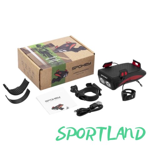 Lampka rowerowa Spokey Holdi SPK-942715 N/A Lampka rowerowa Spokey Holdi SPK-942715 N/A
