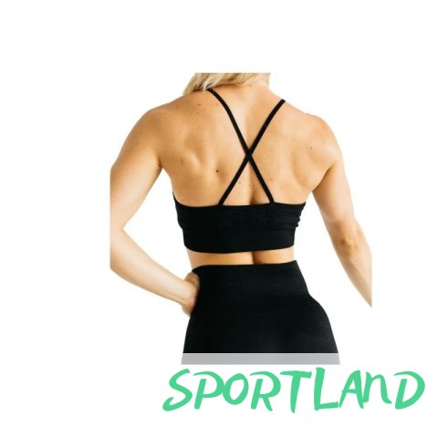 Biustonosz GymHero California Cute Bra W BRA-BLACK L Biustonosz GymHero California Cute Bra W BRA-BLACK L