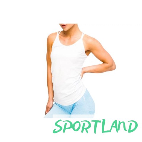 Koszulka GymHero L.A Classic Basic Tee W WHITE-TEE S Koszulka GymHero L.A Classic Basic Tee W WHITE-TEE S