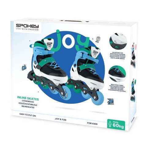 Rolki Spokey Joy Jr SPK-942276 roz. 31-34 PK/BL 31-34 Rolki Spokey Joy Jr SPK-942276 roz. 31-34 PK/BL 31-34