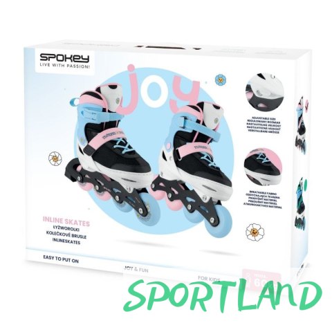 Rolki Spokey Joy Jr SPK-942278 roz. 27-30 GN/BL 27-30
