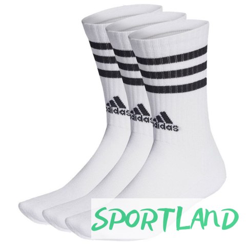 Skarpety adidas 3 Stripes Cushioned SPW CRW 3PP HT3458 34-36 Skarpety adidas 3 Stripes Cushioned SPW CRW 3PP HT3458 34-36