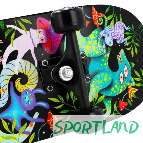 Deskorolka Spokey ze świecącą grafiką Ollie SPK-942542 N/A Deskorolka Spokey ze świecącą grafiką Ollie SPK-942542 N/A