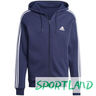 Bluza adidas Essentials Fleece 3-Stripes Full-Zip Jr IJ6478 XS