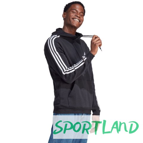 Bluza adidas Essentials Fleece 3-Stripes Hoodie M IB4028 L Bluza adidas Essentials Fleece 3-Stripes Hoodie M IB4028 L