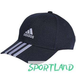 Czapka z daszkiem adidas 3-Stripes Cotton Twill Baseball II3510 Dorośli M/L