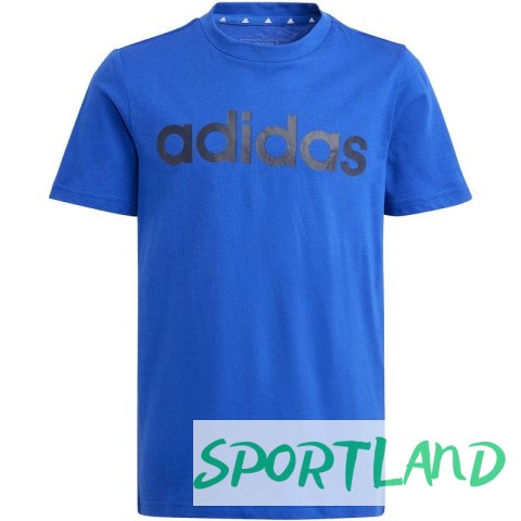 Koszulka adidas Essentials Linear Logo Cotton Tee Jr IB4090 140cm Koszulka adidas Essentials Linear Logo Cotton Tee Jr IB4090 140cm