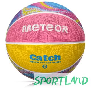 Piłka do koszykówki Meteor Catch 5 16810 roz.5 uniw