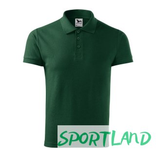 Koszulka polo Malfini Cotton Heavy M MLI-215D3 dark green S