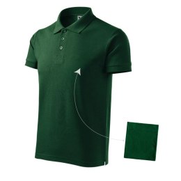 Koszulka polo Malfini Cotton M MLI-212D3 dark green M