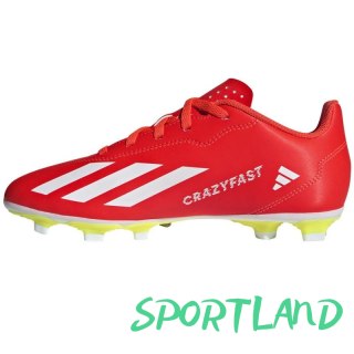 Buty piłkarskie adidas X Crazyfast Club FxG Jr IF0720 38 2/3