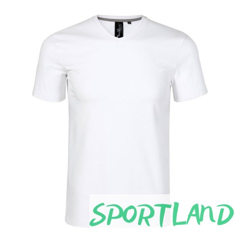 Koszulka Malfini Action V-neck M MLI-70000 biały M