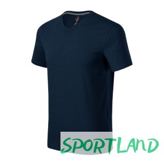 Koszulka Malfini Action V-neck M MLI-70002 granatowy M