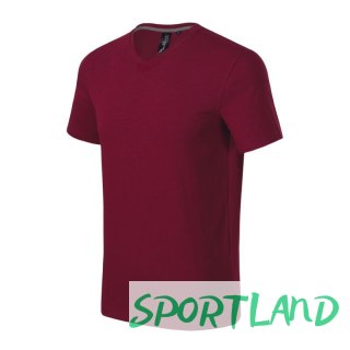 Koszulka Malfini Action V-neck M MLI-70086 garnet XL