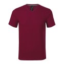 Koszulka Malfini Action V-neck M MLI-70086 garnet M