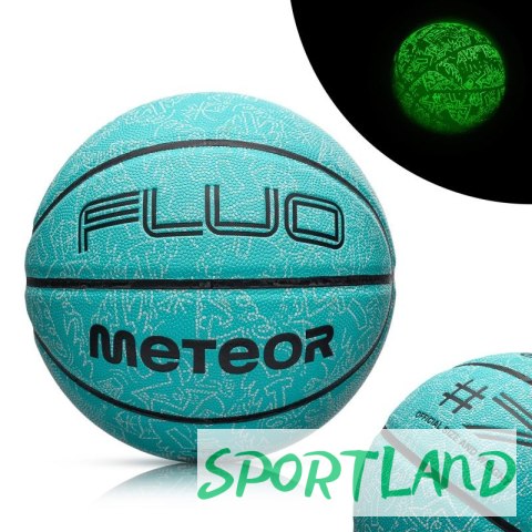 Piłka do koszykówki Meteor Fluo 7 16751 uniw Piłka do koszykówki Meteor Fluo 7 16751 uniw