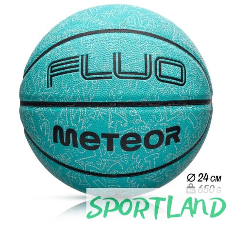 Piłka do koszykówki Meteor Fluo 7 16751 uniw Piłka do koszykówki Meteor Fluo 7 16751 uniw