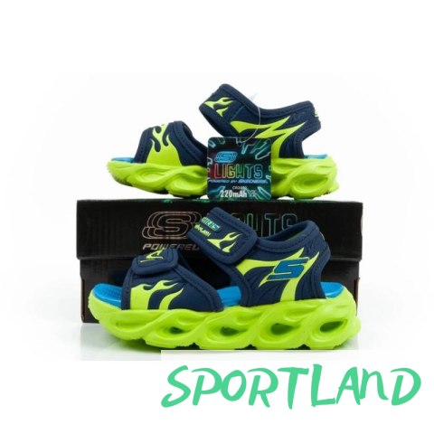 Sandały Skechers Jr 400102N/NVLM 21 Sandały Skechers Jr 400102N/NVLM 21