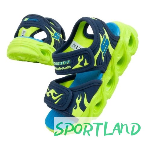Sandały Skechers Jr 400102N/NVLM 25 Sandały Skechers Jr 400102N/NVLM 25