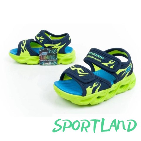 Sandały Skechers Jr 400102N/NVLM 25 Sandały Skechers Jr 400102N/NVLM 25
