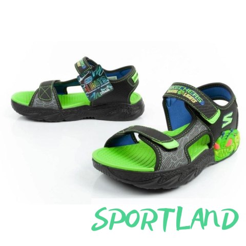 Sandały Skechers Jr 400614L/BKLM 35 Sandały Skechers Jr 400614L/BKLM 35