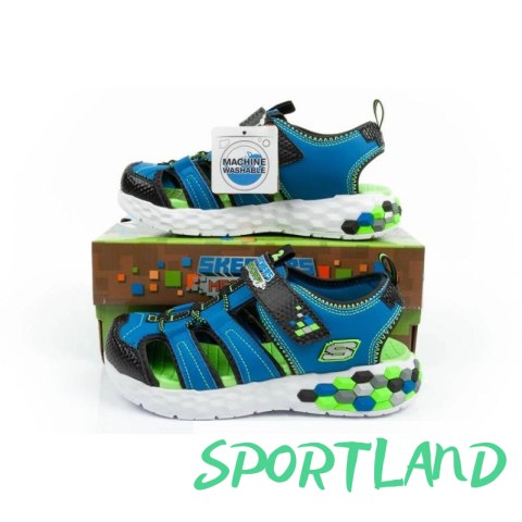 Sandały Skechers Jr 402213L/BBLM 28 Sandały Skechers Jr 402213L/BBLM 28