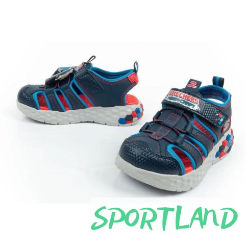 Sandały Skechers Jr 402213L/NVRD 27,5 Sandały Skechers Jr 402213L/NVRD 27,5